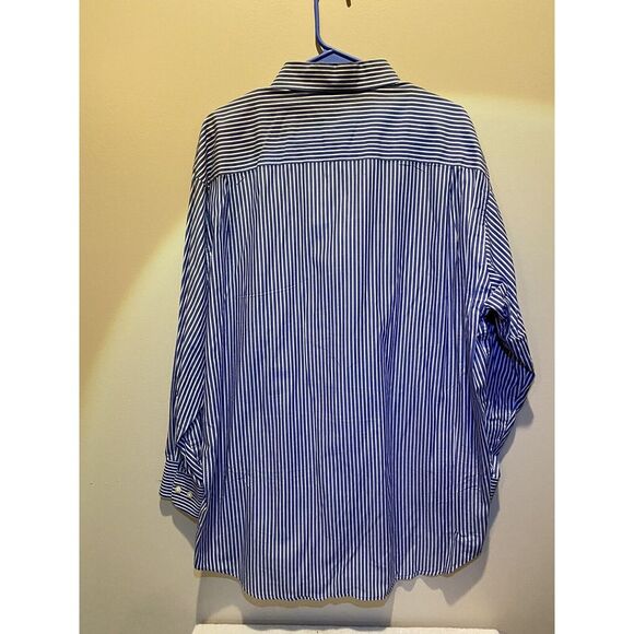 Náutica Men's Button Up Shirt, Long Sleeve, Size 17, 32/33 - Picture 3 of 6